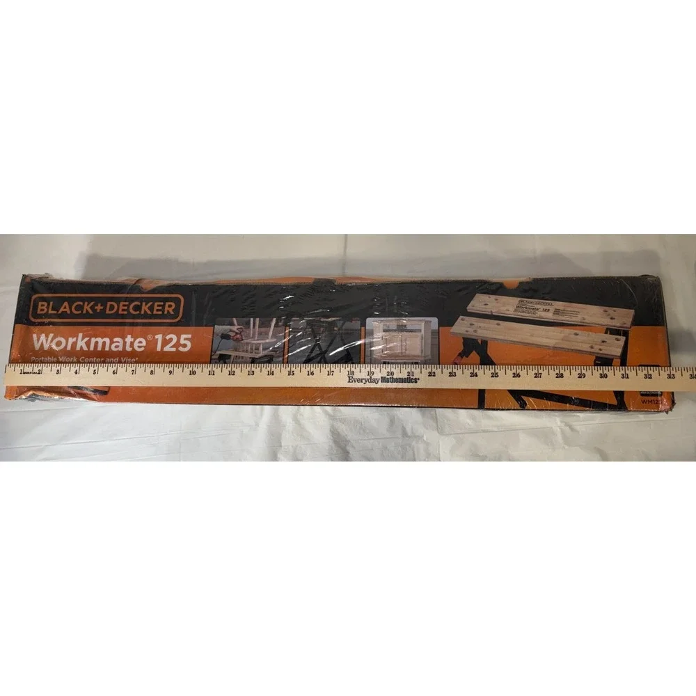 BLACK & DECKER WORKMATE 125 PORTABLE WORKCENTER and‎ VISE NEW